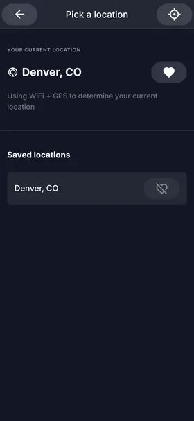 Comet Weather screenshot